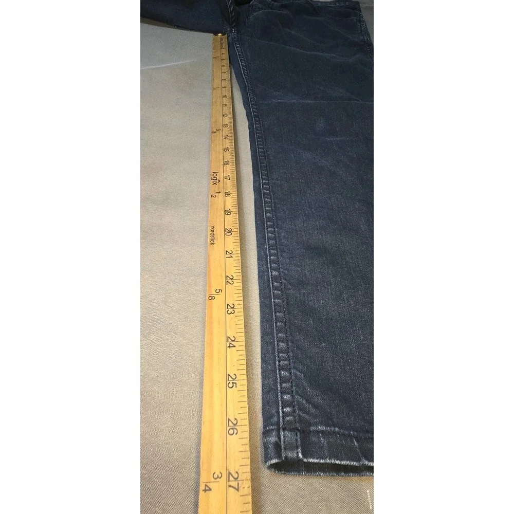 Levis 511 Slim Fit Jeans Mens 36x32 Dark Indigo Blue Stretch Denim Pants 36 x 30